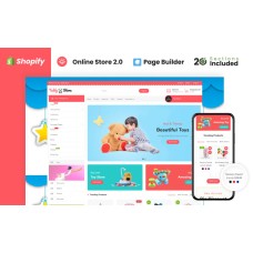 Teddy Toys and Clothing Store Shopify Theme