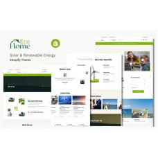 Eco Home - Solar & Renewable Energy Shopify Theme