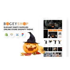 Bogey Shop - Elegant Party Supplies Online Store Shopify Theme