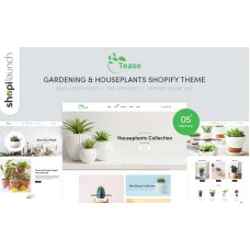 Tease - Gardening & Houseplants Shopify Theme