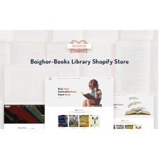 Boighor - Books Library Shopify Theme