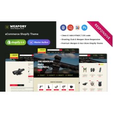 Weapory - Weapon Shop and Gun Store Shopify Theme