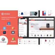Clixbox - Multipurpose  Warehouse Shopify Theme