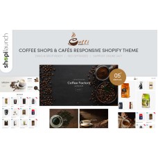 Coffi - Coffee Shops & Cafés Responsive Shopify Theme