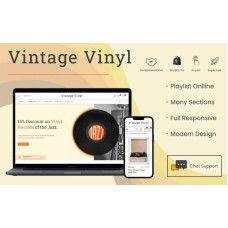 Vintage Vinyl - Music and Records, Tracks, Songs, Clips Shopify 2.0 Store