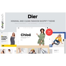 Dier - Minimal & Clean Fashion Shopify Theme