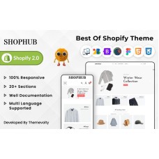 SHOPHUB Mega Fashion Super Store Premium Responsive Shopify 2.0 Theme