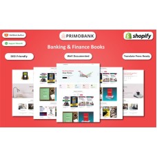 Primo Bank - Banking & Finance Book Store Shopify Theme