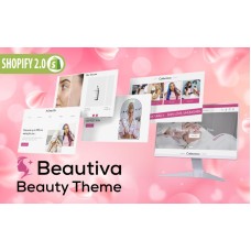 Beautiva -  Beauty & Cosmetics Shopify Theme