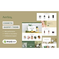 Aerloy - Cosmetic & Accessory High level Shopify 2.0 Multi-purpose Responsive Theme