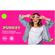 PUNSKY - Fashion & Beauty Creative Shopify Theme