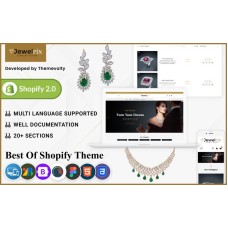 Jewelrix – Jewellery Shopify 2.0 Multi-Purpose Premium Responsive Theme