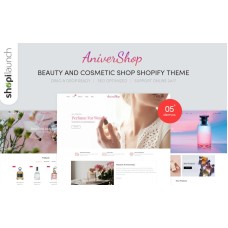 AniverShop - Beauty & Cosmetics Shop Responsive Shopify Theme