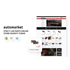 Automarket - Strict Car Parts Online Store Shopify Theme