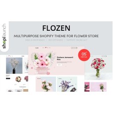 Flozen | Multi-Purpose Flower Store Shopify Theme