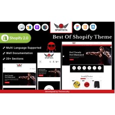 Sportista - Mega Sports Shopify 2.0 Theme