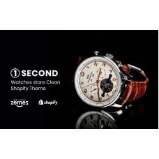 1Second - Watches store eCommerce Clean Shopify Theme