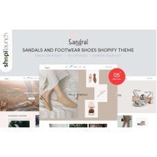 Sandral - Sandals And Footwear Shoes Shopify Theme