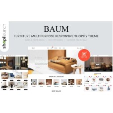 Baum - Furniture Multipurpose Responsive Shopify Theme