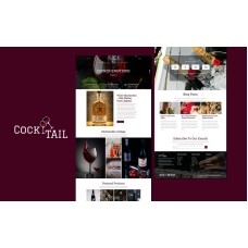 Wine ( Cocktail ) Shopify theme