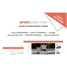 Sport Direction - Sports Store Shopify Theme