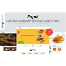 Fapo - Fast Food & Restaurant Responsive Shopify Theme