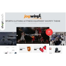 Jogwire - Sports Clothing & Fitness Equipment Shopify Theme