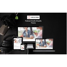 Circle Ring - Radio, Podcast & Songs Tracks Shopify Theme