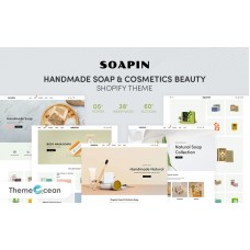 Soapin - Handmade Soap & Cosmetics Beauty Shopify Theme