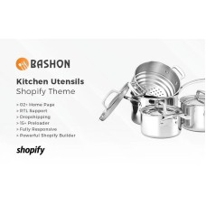 Bashon - Kitchen Utensils Shopify Theme