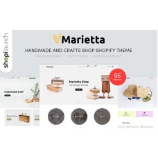 Marietta - Handmade & Crafts Shop Shopify Theme