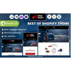 High Parts - Mega Parts Super Store Shopify 2.0 Premium Responsive Theme