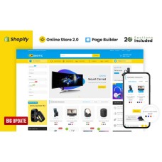 Robotics Electronics Store Shopify Theme