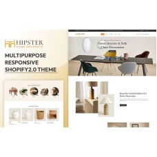 Hipster - Furniture Interior & Home Decor Store Multipurpose Shopify 2.0 Responsive Theme