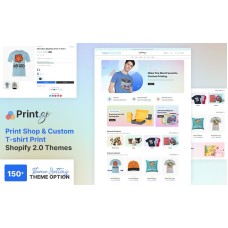 Printgo - Print Shop & T-shirt Printing Fashion Multipurpose Shopify 2.0 Responsive Theme