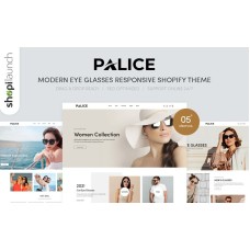 Palice - Modern Eye Glasses Responsive Shopify Theme