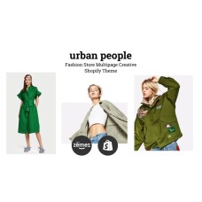 Urban People - Fashion Store Multipage Creative Shopify Theme