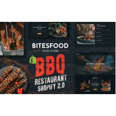 Bitesfood - BBQ & Grill Restaurant Shopify Theme