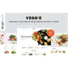 Vegge - Organic Vegetables Responsive Shopify Theme