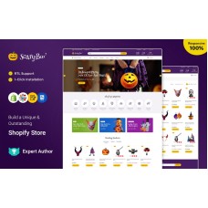 ScaryBoo - Halloween holiday party, Gift and Christmas Shopify theme