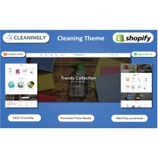 Cleaningly - Cleaning Services & Products Shopify Theme