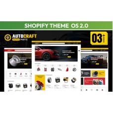 Autocraft - Auto Car & Spare Parts Multipurpose Shopify 2.0 Responsive Theme