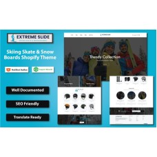 Extreme Slide - Skiing Skate & Snow Boards Shopify Theme