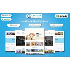Creative Realestate - Mortgage, Real Estate & Property Dealing Shopify Sections Theme