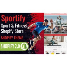 Sportify - Sports Clothing & Fitness Equipment Shopify Theme