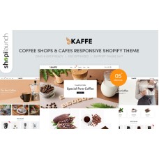 Kaffe - Coffee Shops & Cafes Shopify Theme