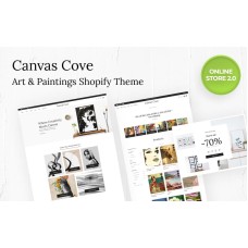 Canvas Cove - Marvellous Art & Paintings Online Store Shopify Theme