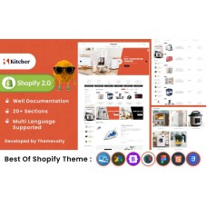 Kitcher - Mega Kitchen Super Store Shopify 2.0 Premium Theme