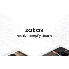 Zakas - Fashion Shopify Theme