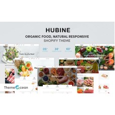 Hubine - Organic Food, Natural Responsive Shopify Theme